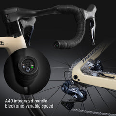 Bicicleta de carretera AERO de carbono A9 (Shimano 8070)