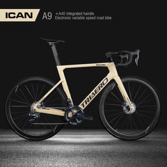 Bicicleta de carretera AERO de carbono A9 (Shimano 8070)