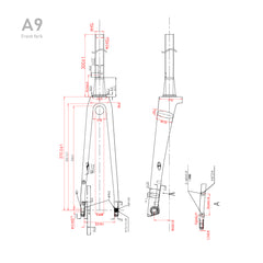 Ruedas de disco AERO RENAULT A9 (SHIMANO R8020)