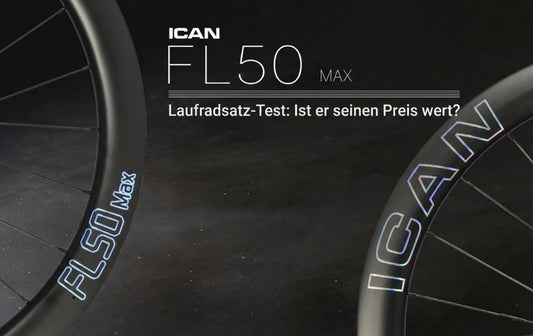 Ausführlicher Test von Davide Petrini: ICAN FL50 Max Carbonfaser-Laufradsatz