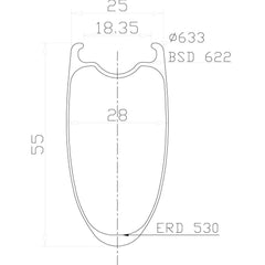 AERO 55 Disc 1487g